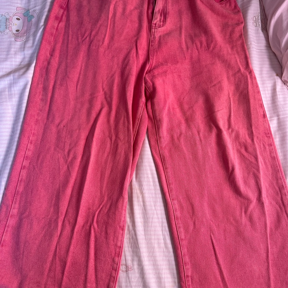 Women's Pink Jeans
